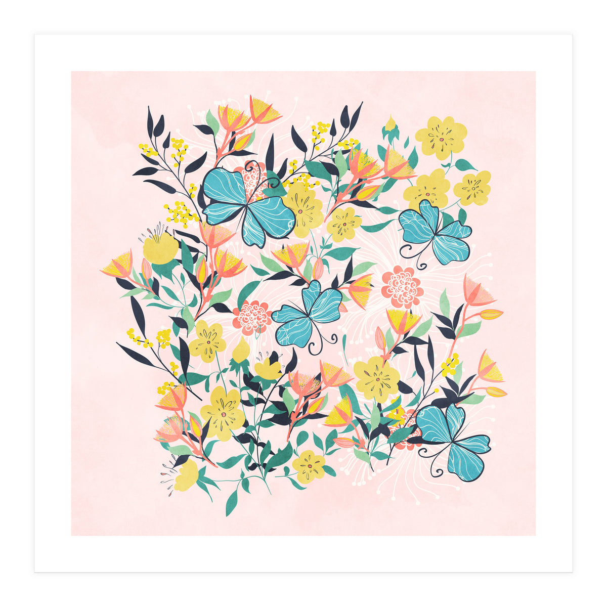 Australian Floral Summer (Print Only)