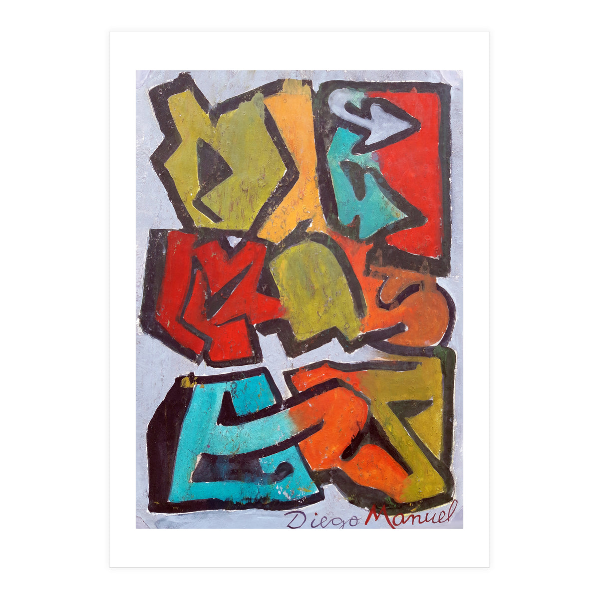 Grafitti 9 (Print Only)