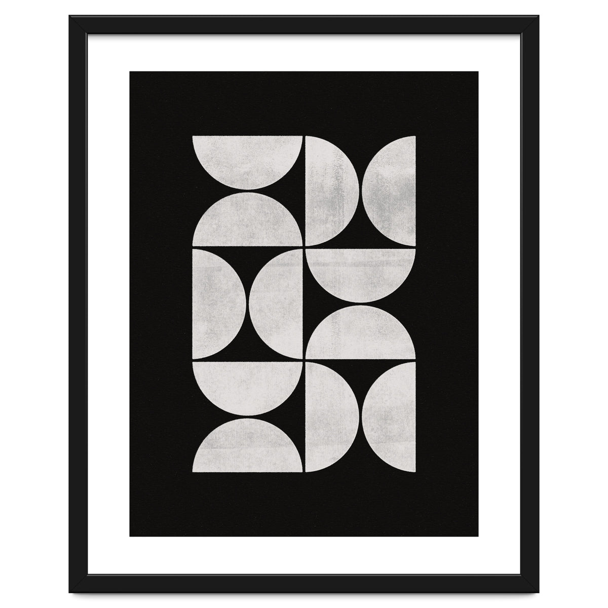 Mid-Century Modern No.31 - Woodblock Print