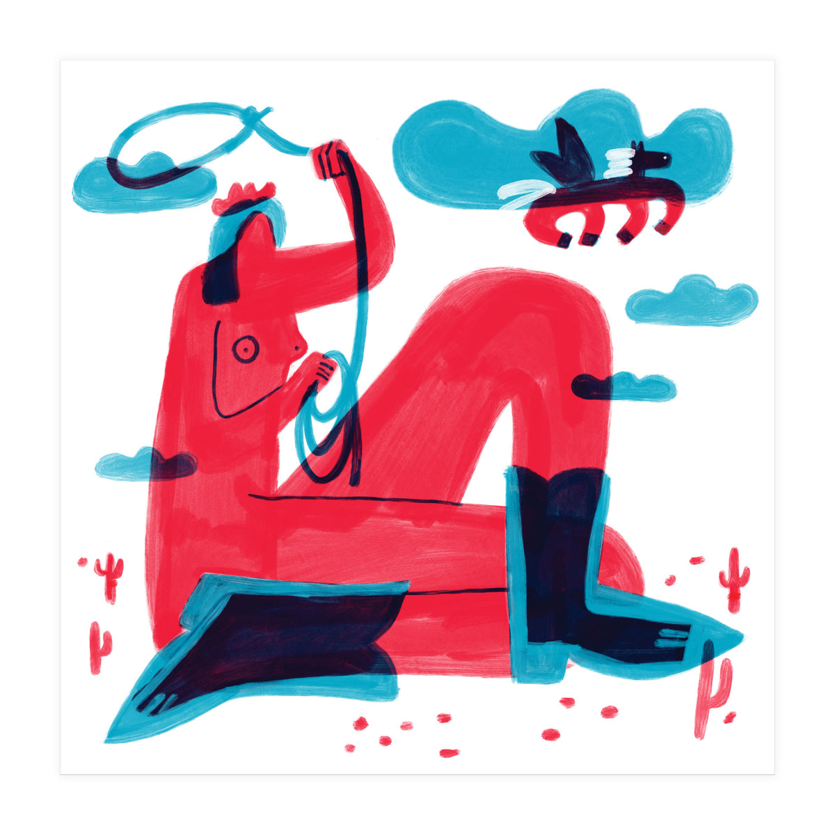 Runaway Pegasus (Print Only)