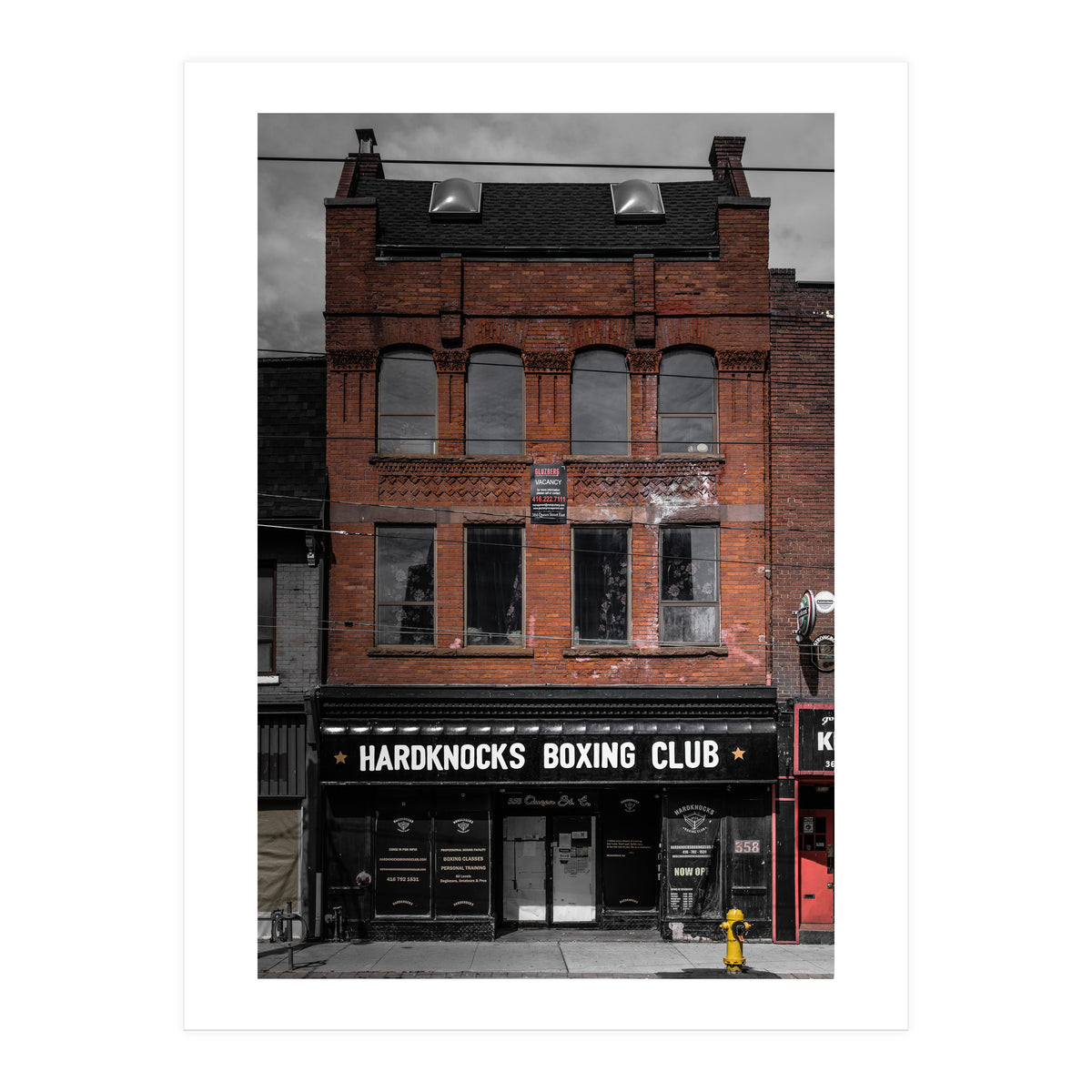 No 358 Queen St E 1 Color Version (Print Only)