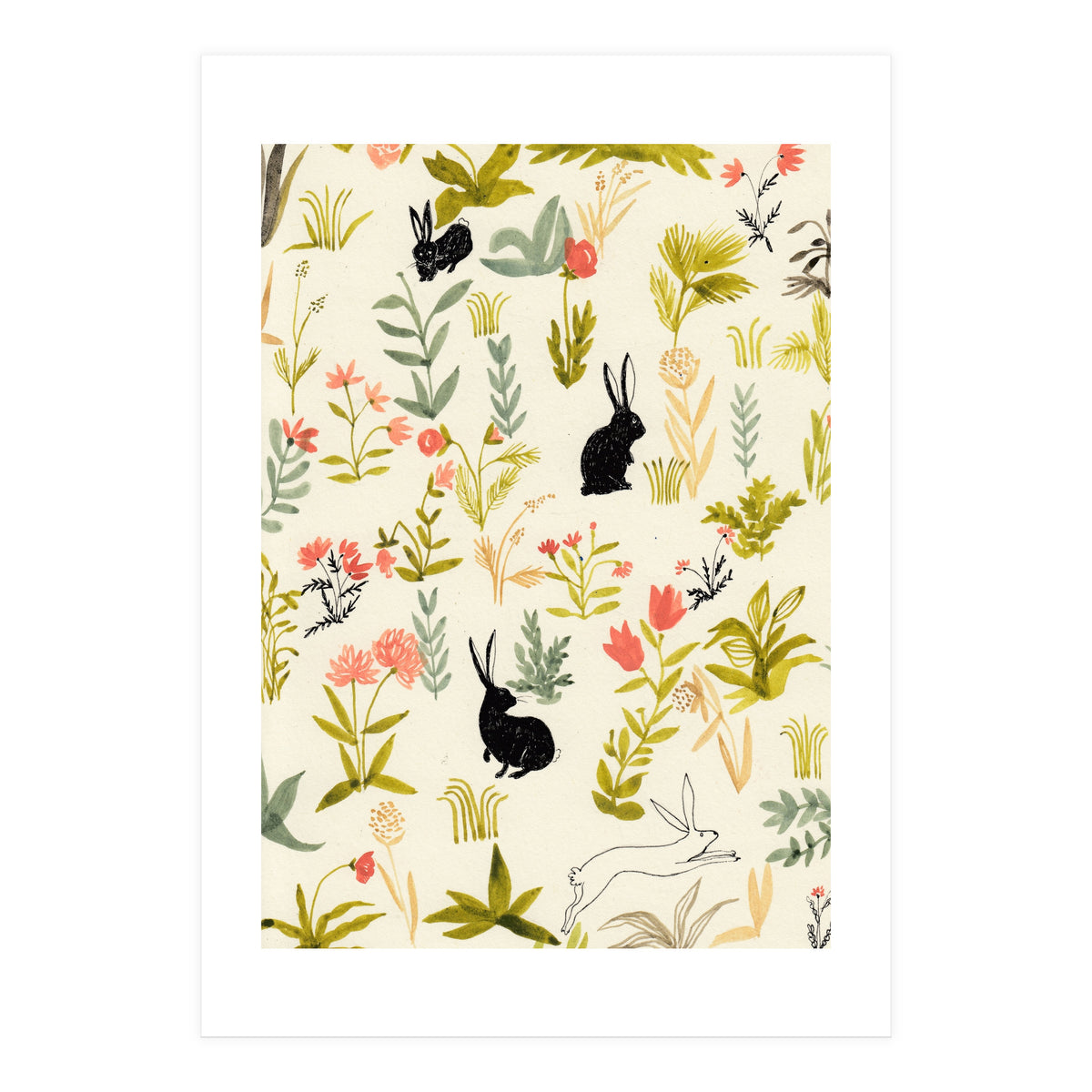 Black Rabbits (Print Only)