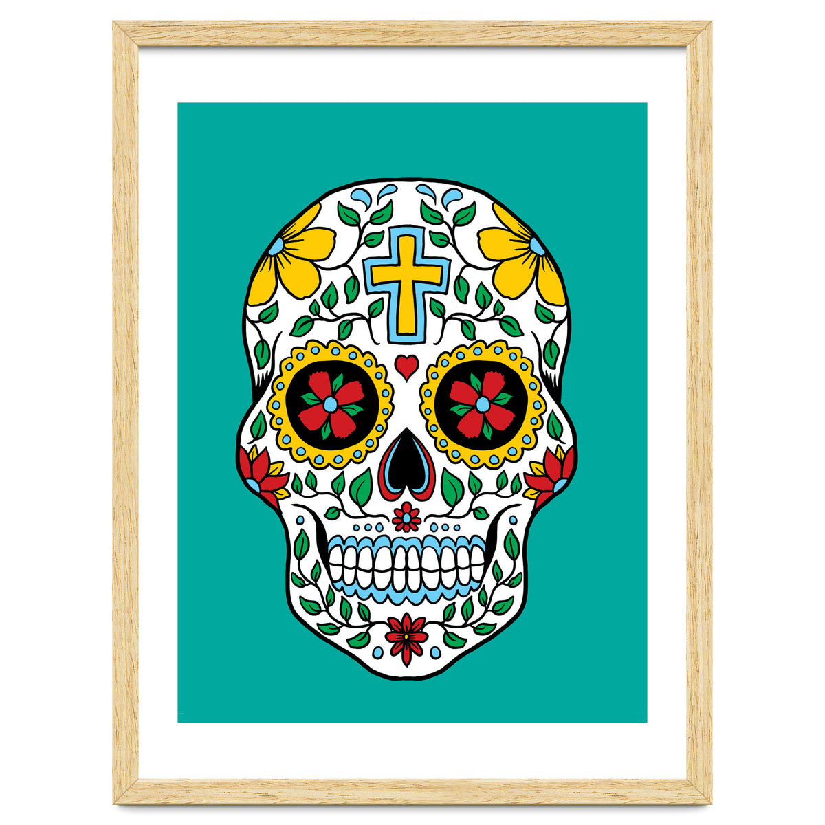 Colorful Skull III