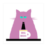 Big Boss Lilac Cat  (Print Only) thumbnail