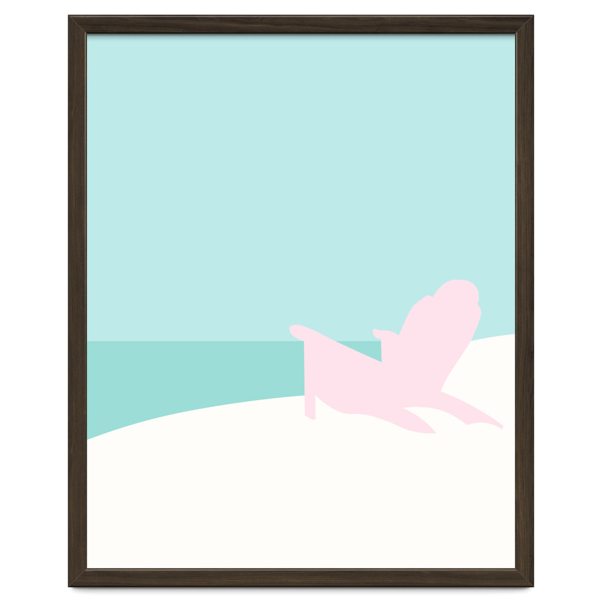 Minimal Beach Chair - Turquoise Coast