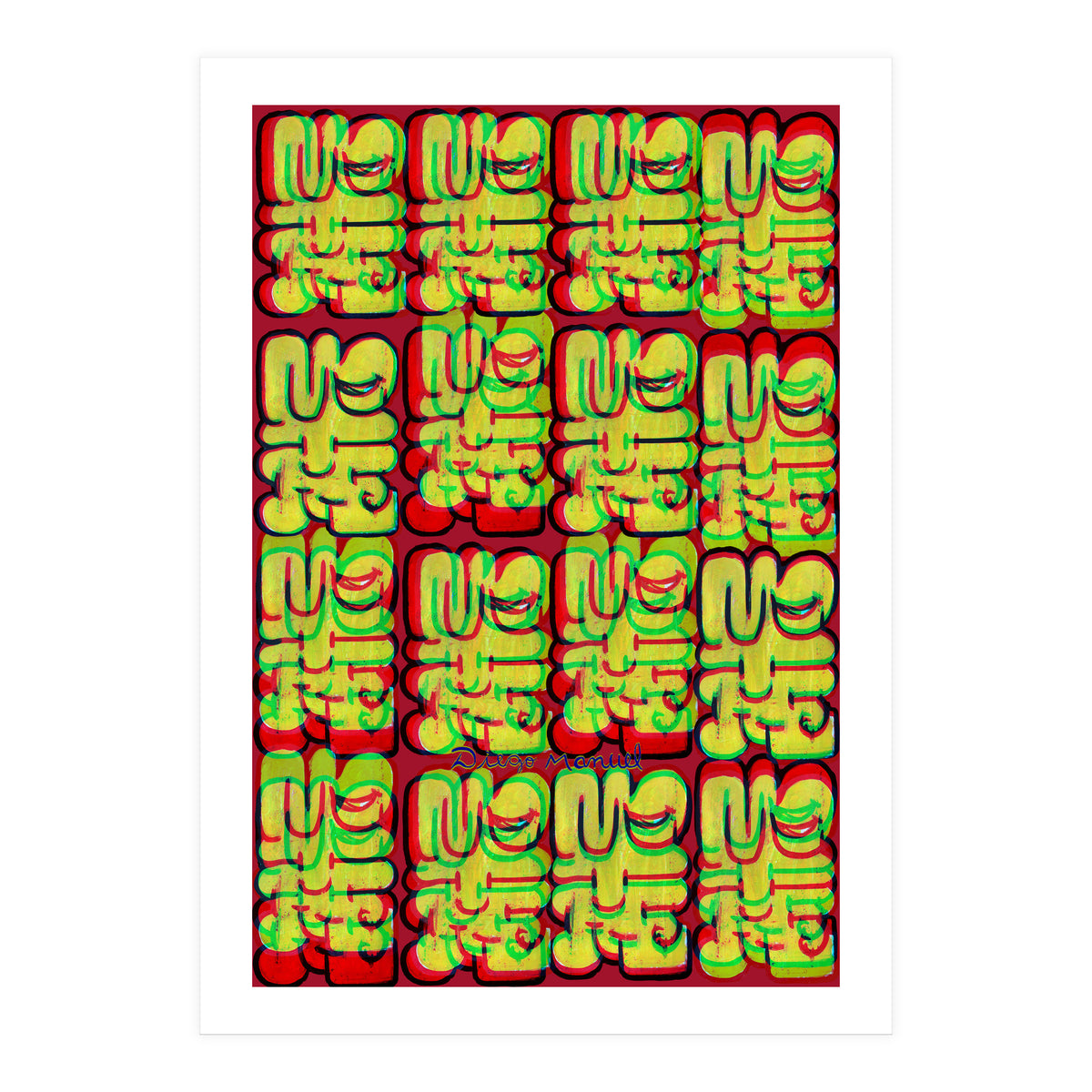 Graffitis 2021 Tapiz 113 (Print Only)