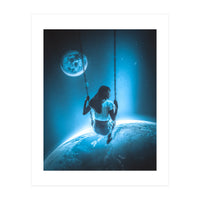 To the moon (Print Only)