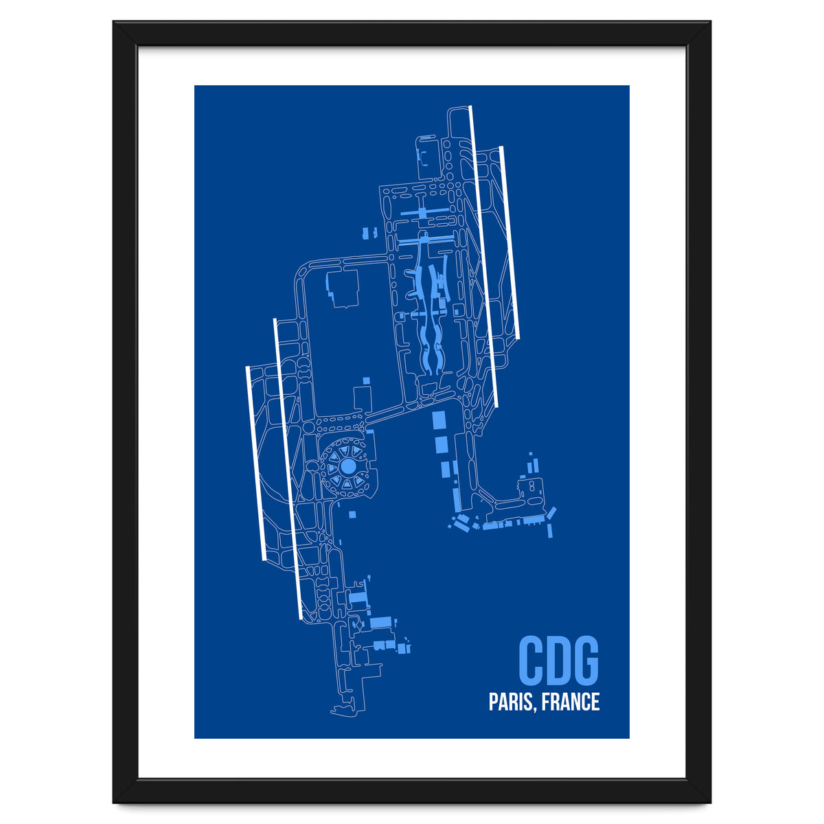 Paris CDG Airport Layout