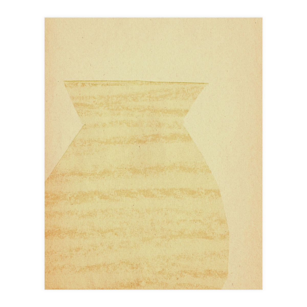 Minimalist pastel vase (Print Only)
