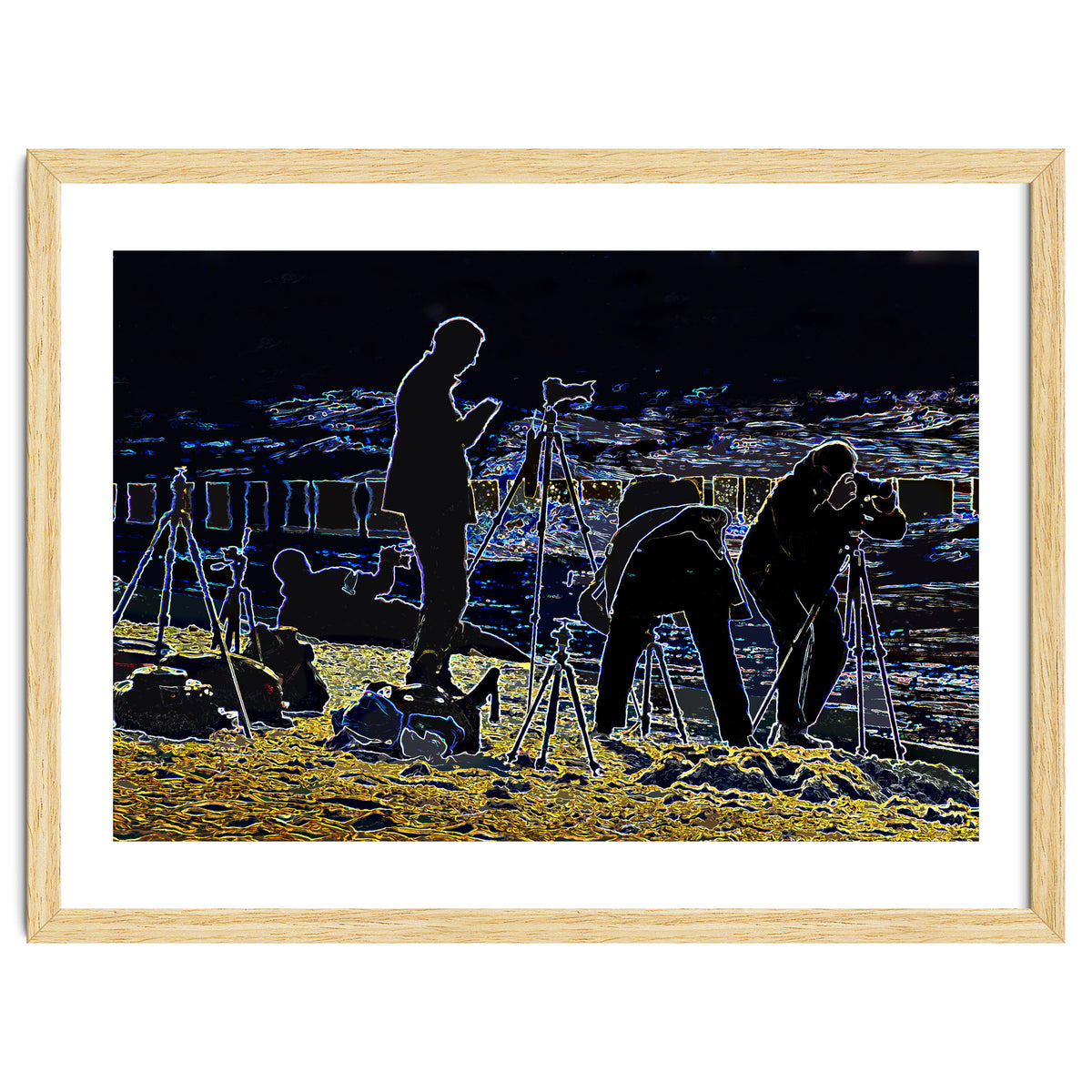 Photographers at the beach