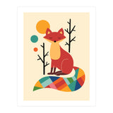 Rainbow Fox (Print Only) thumbnail