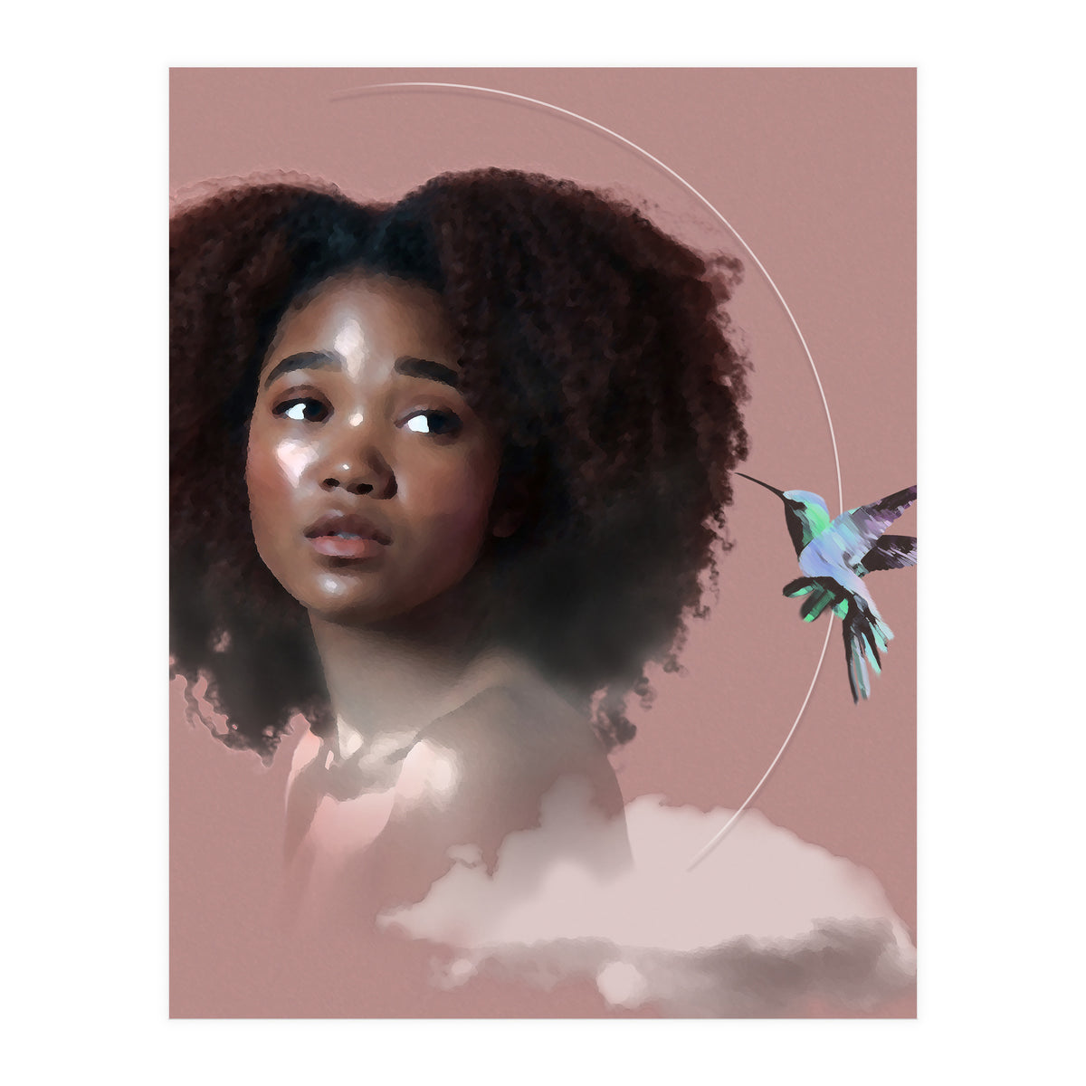 digital painting (Print Only)