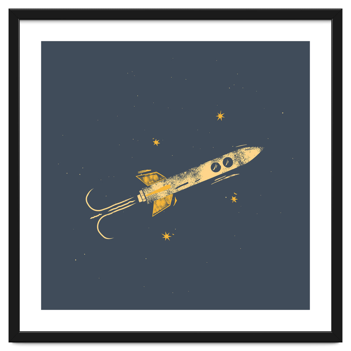 Rocket & Stars