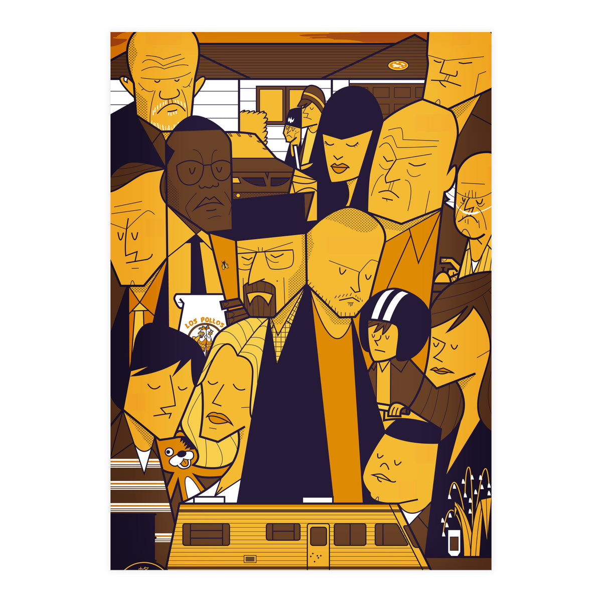 Breaking Bad Yellow (Print Only)
