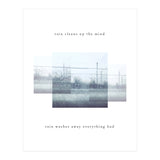 Rain washes away everything bad (Print Only) thumbnail