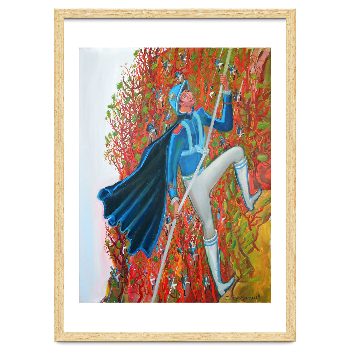 San Martin Cruzando Los Andes