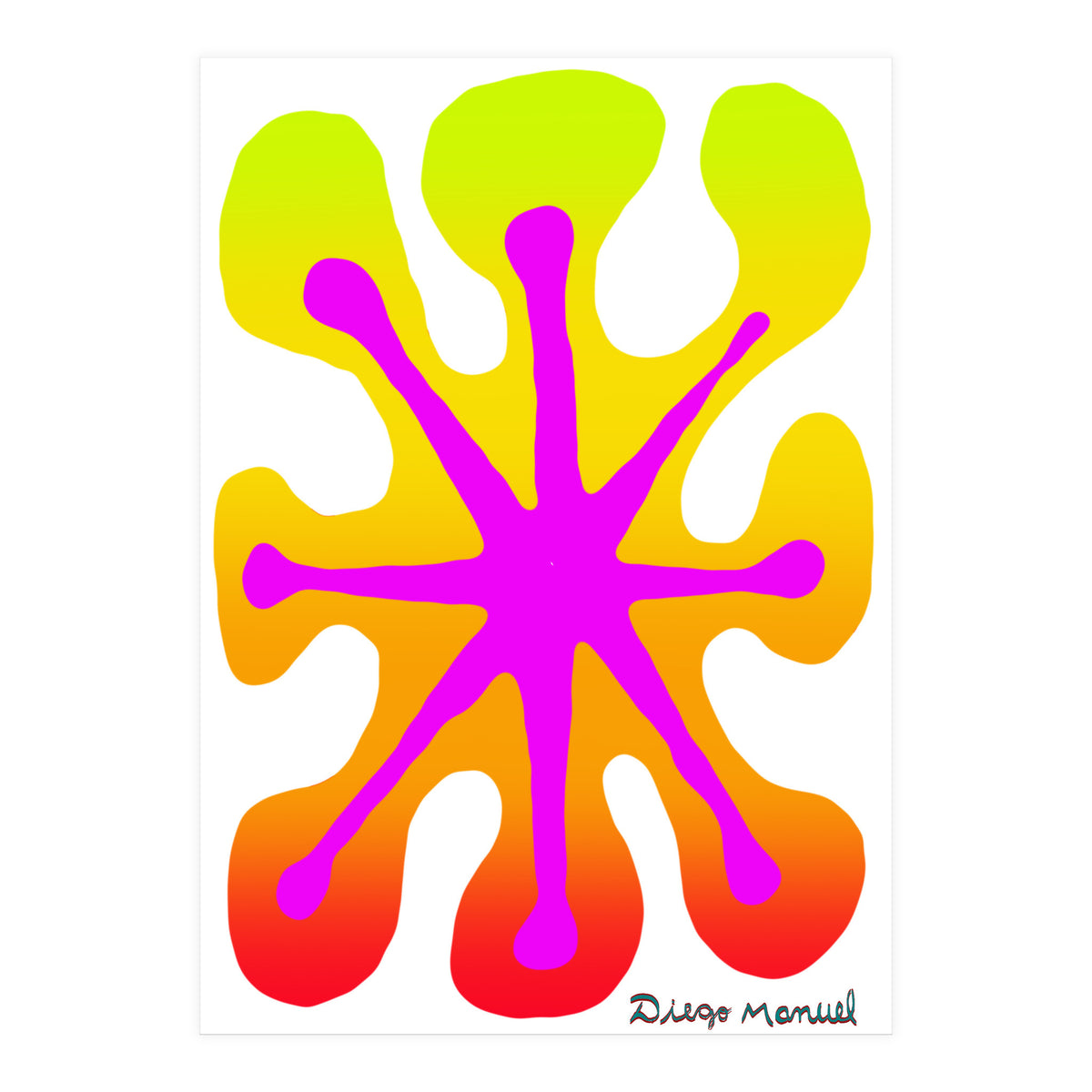 Fuego 98 Copia (Print Only)