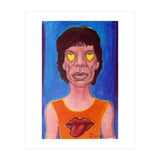 Mick and hearts (Print Only) thumbnail