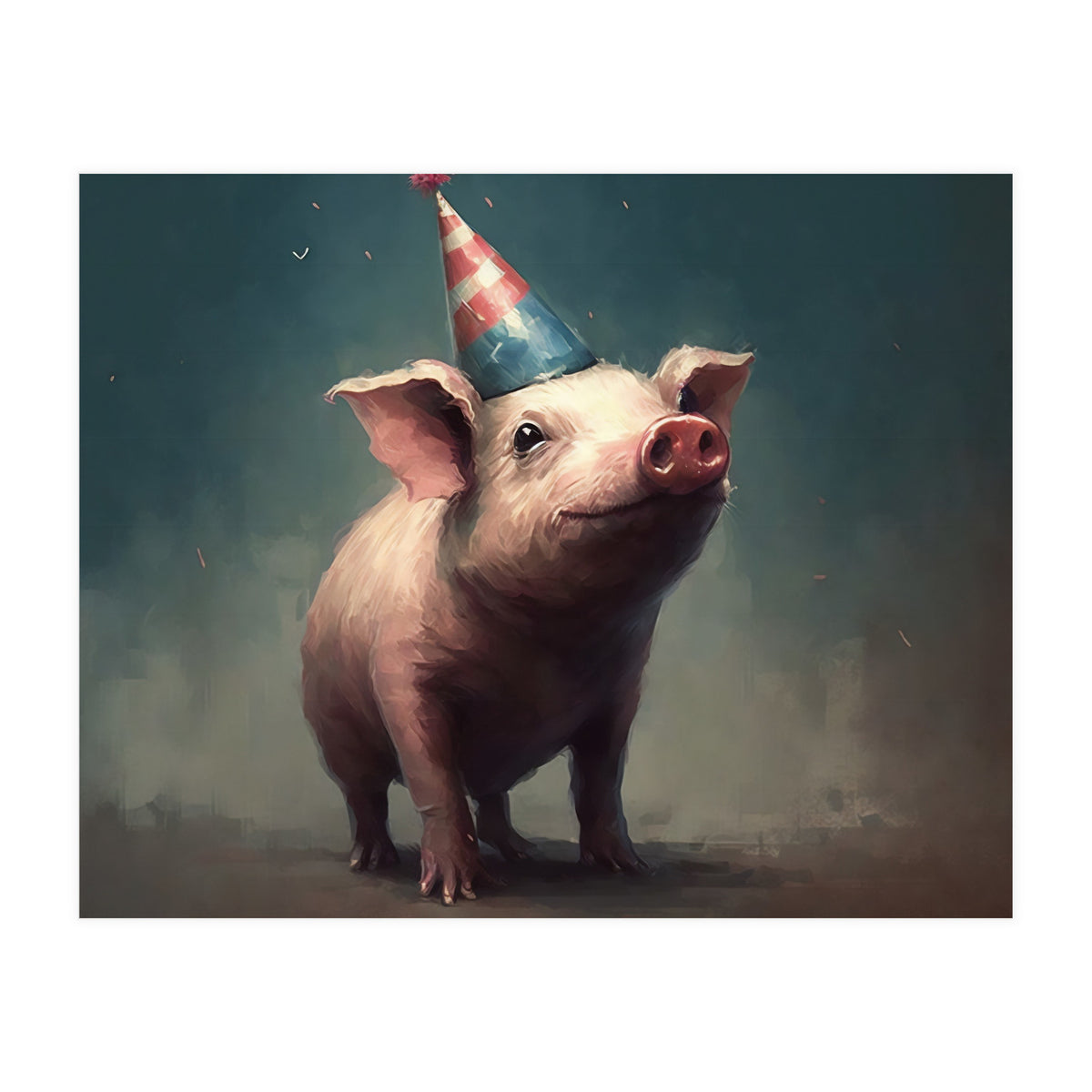 Pig At A Party (Print Only)