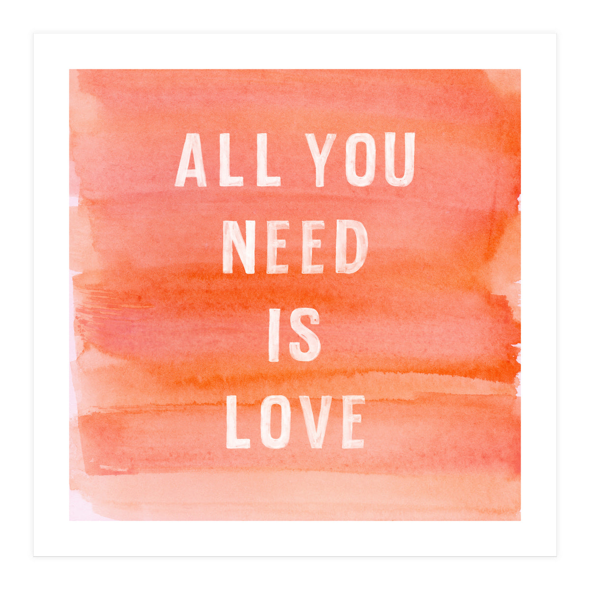 All You Need (Print Only)