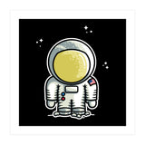Cute Space Astronaut (Print Only) thumbnail