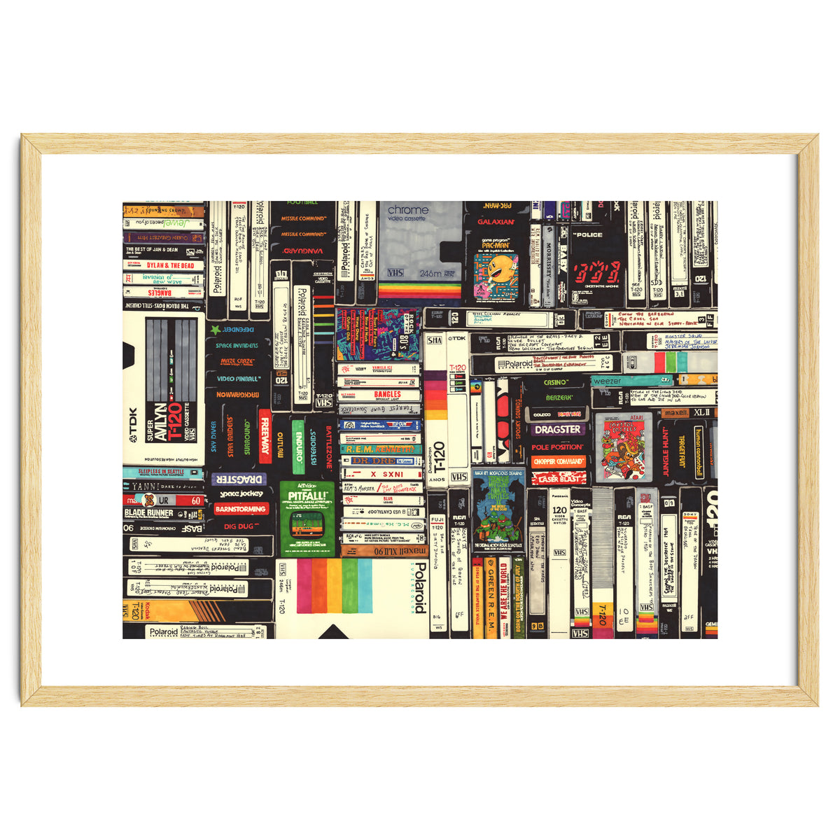 Cassettes, VHS & Atari