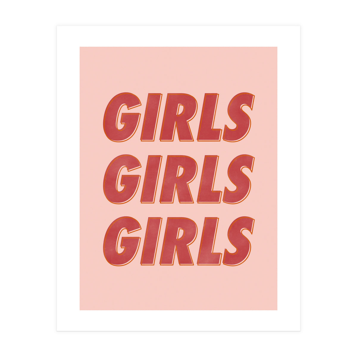 Girls Red (Print Only)