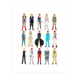 Outfits of Bowie Fashion (Print Only) thumbnail
