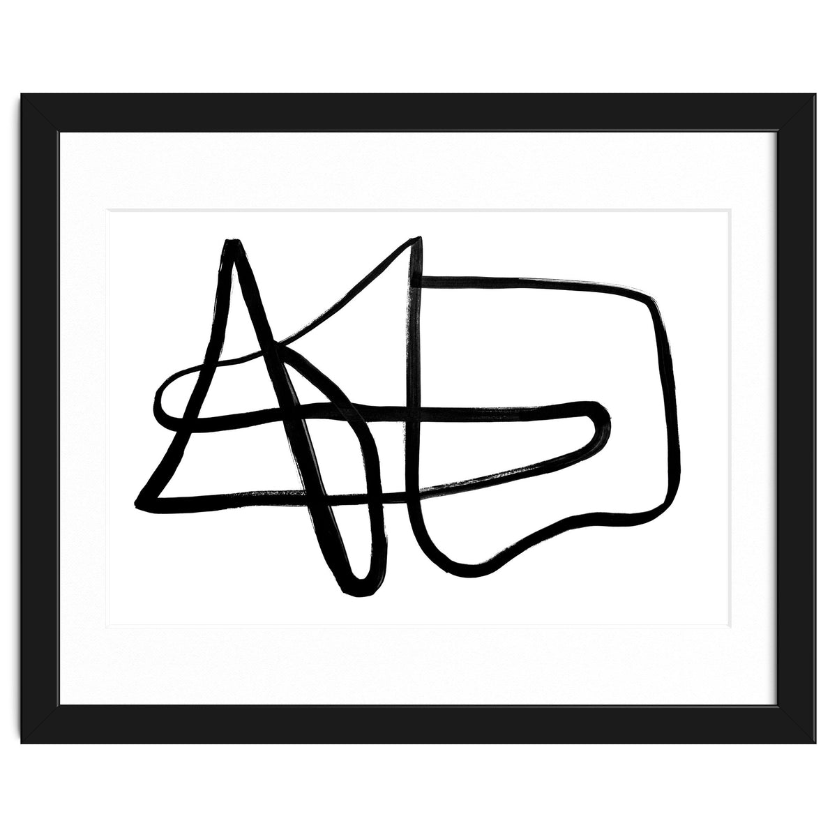 Black and White Line Art #1