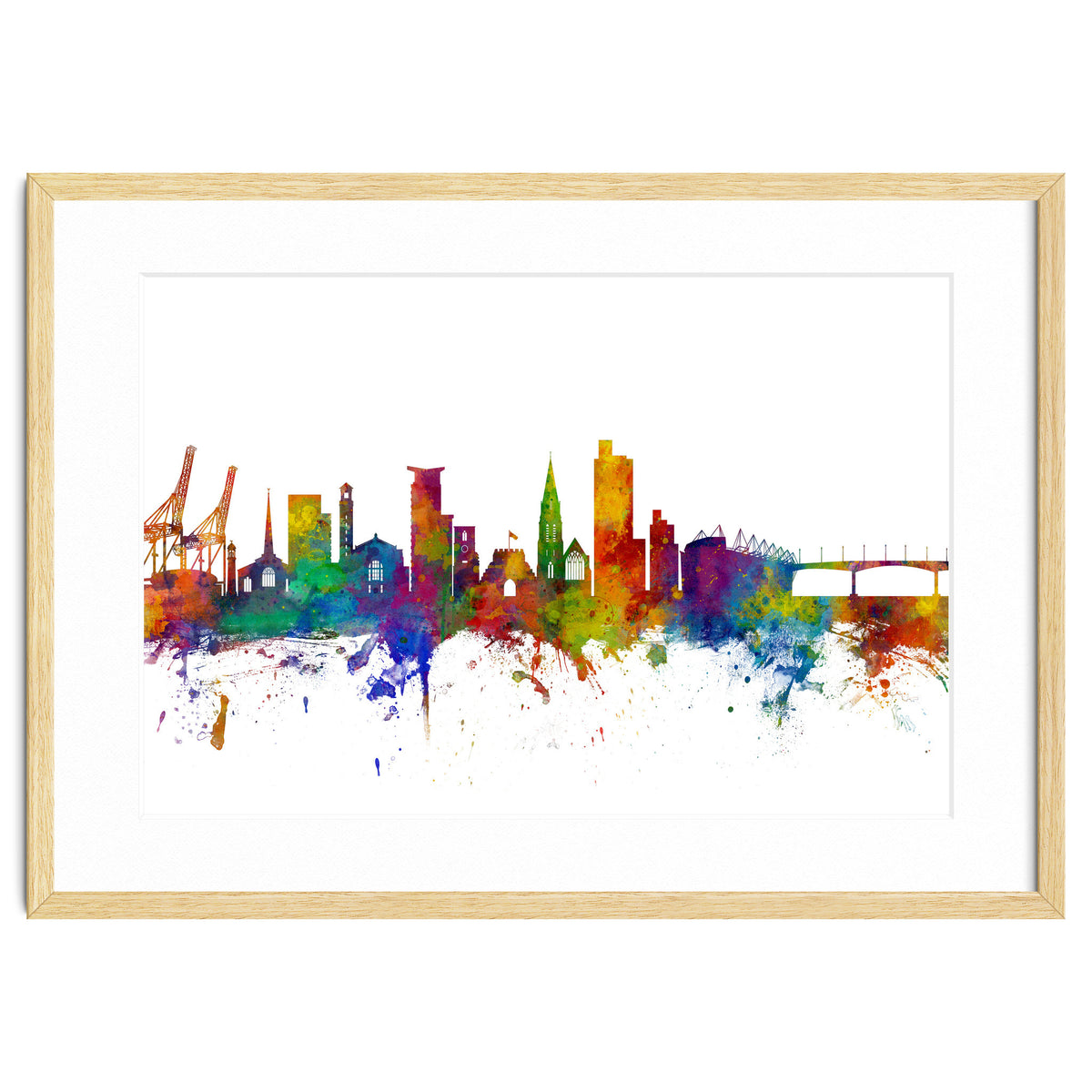 Southampton England Skyline