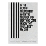 Noel Gallagher's High Flying Birds - In The Heat Of The Moment (Print Only) thumbnail