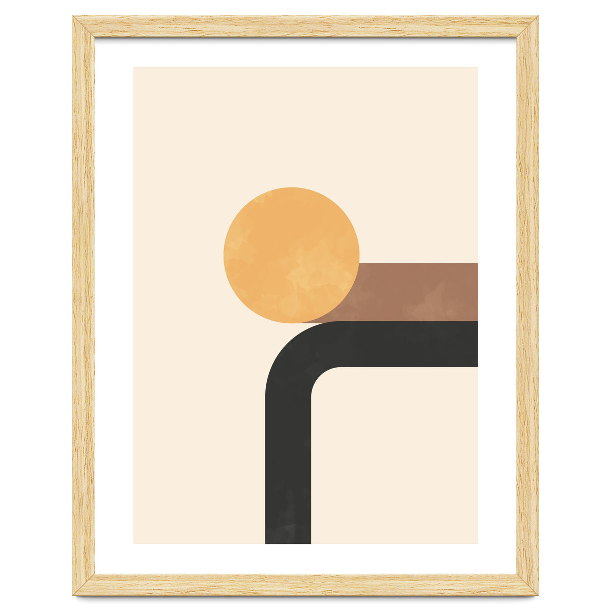 Geometric Mid Century Form