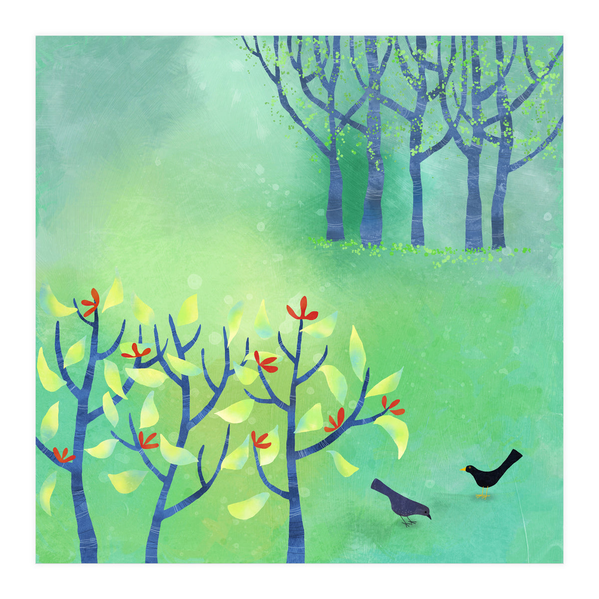 April Landscape (Print Only)