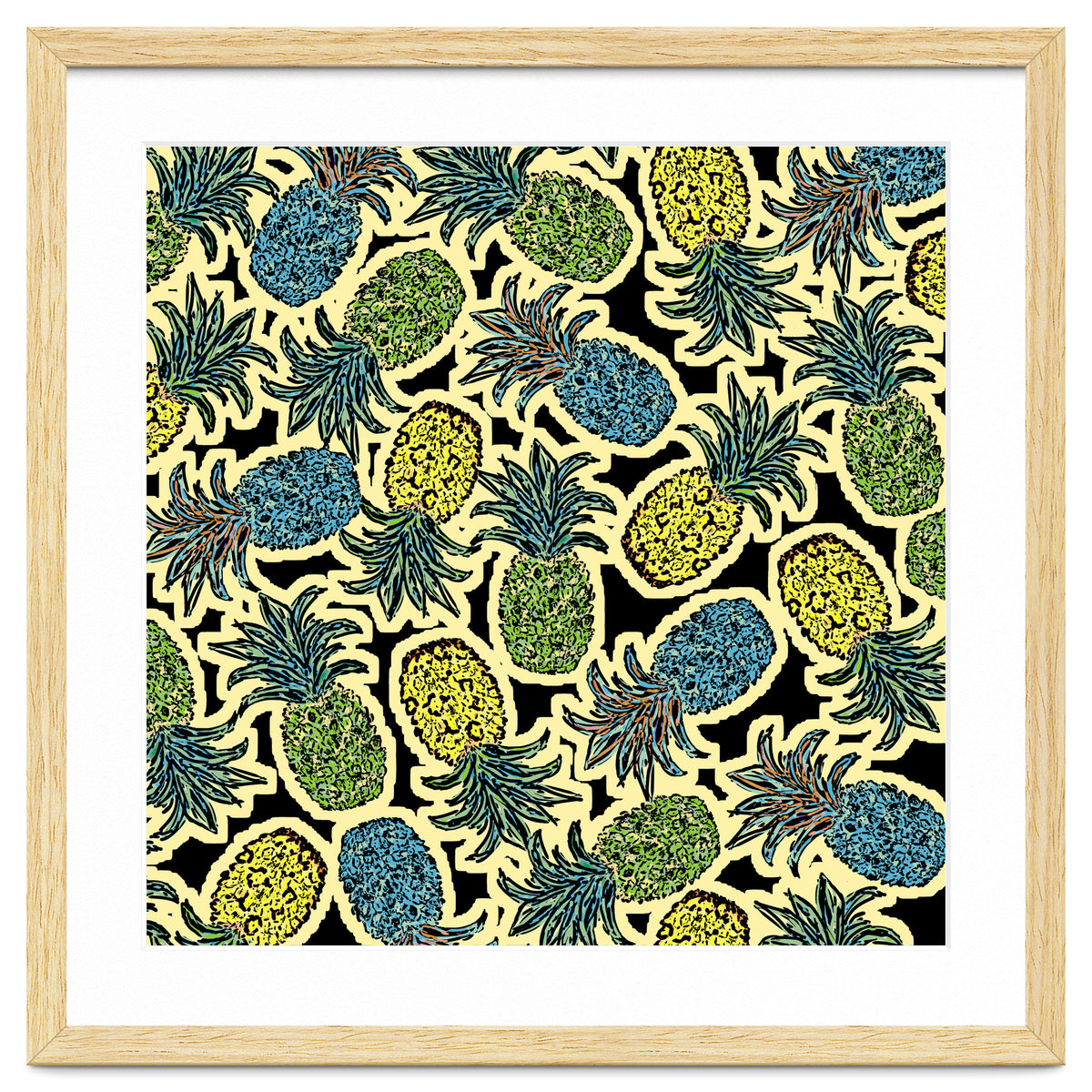 Pineapple Pandemonium Retro Tone