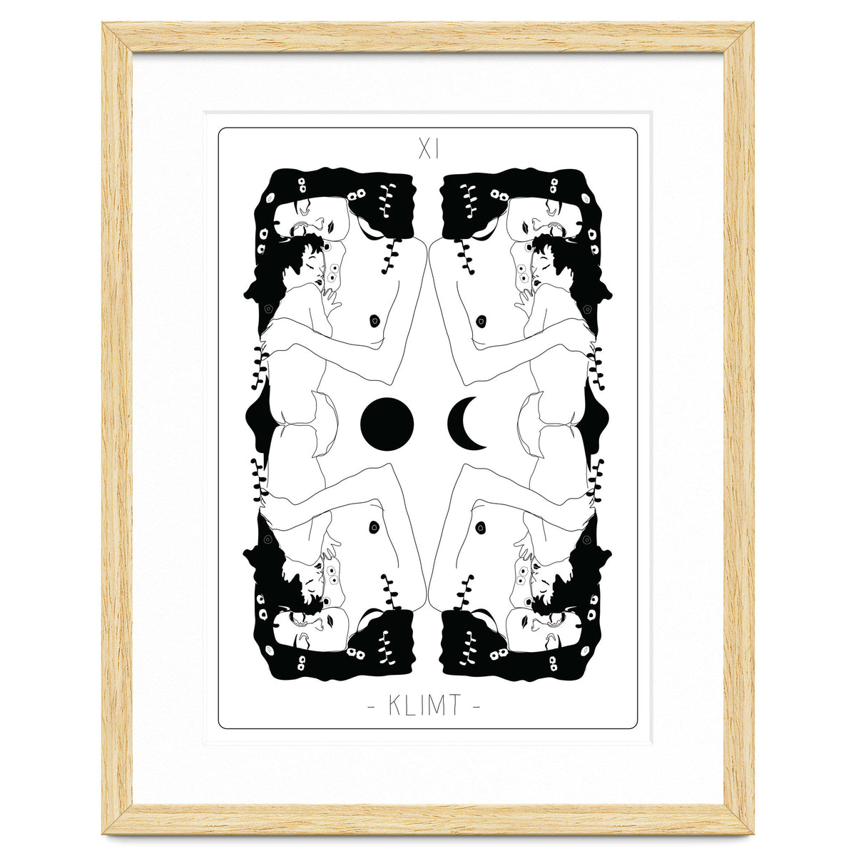 Klimt Tarot Card