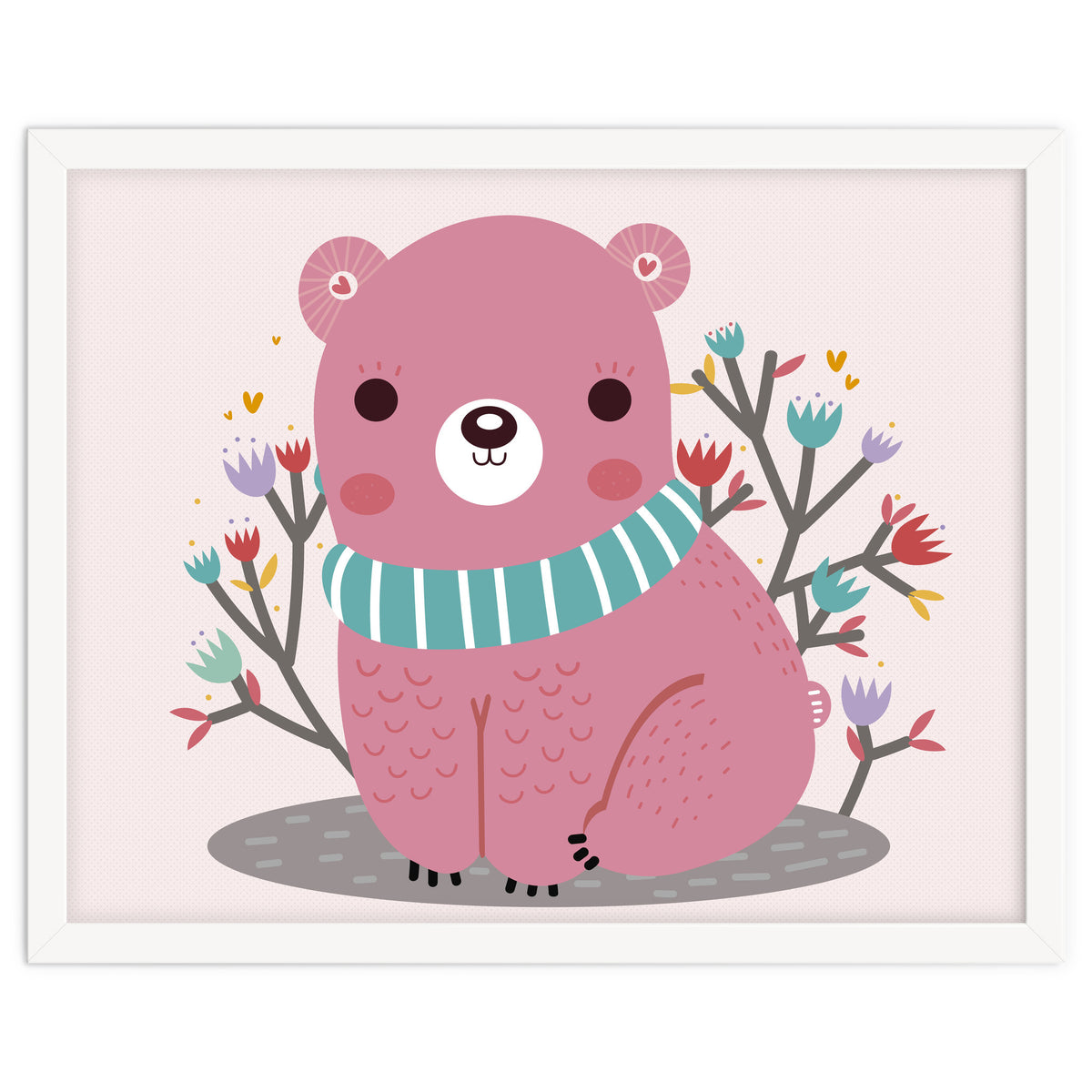 Pink bear