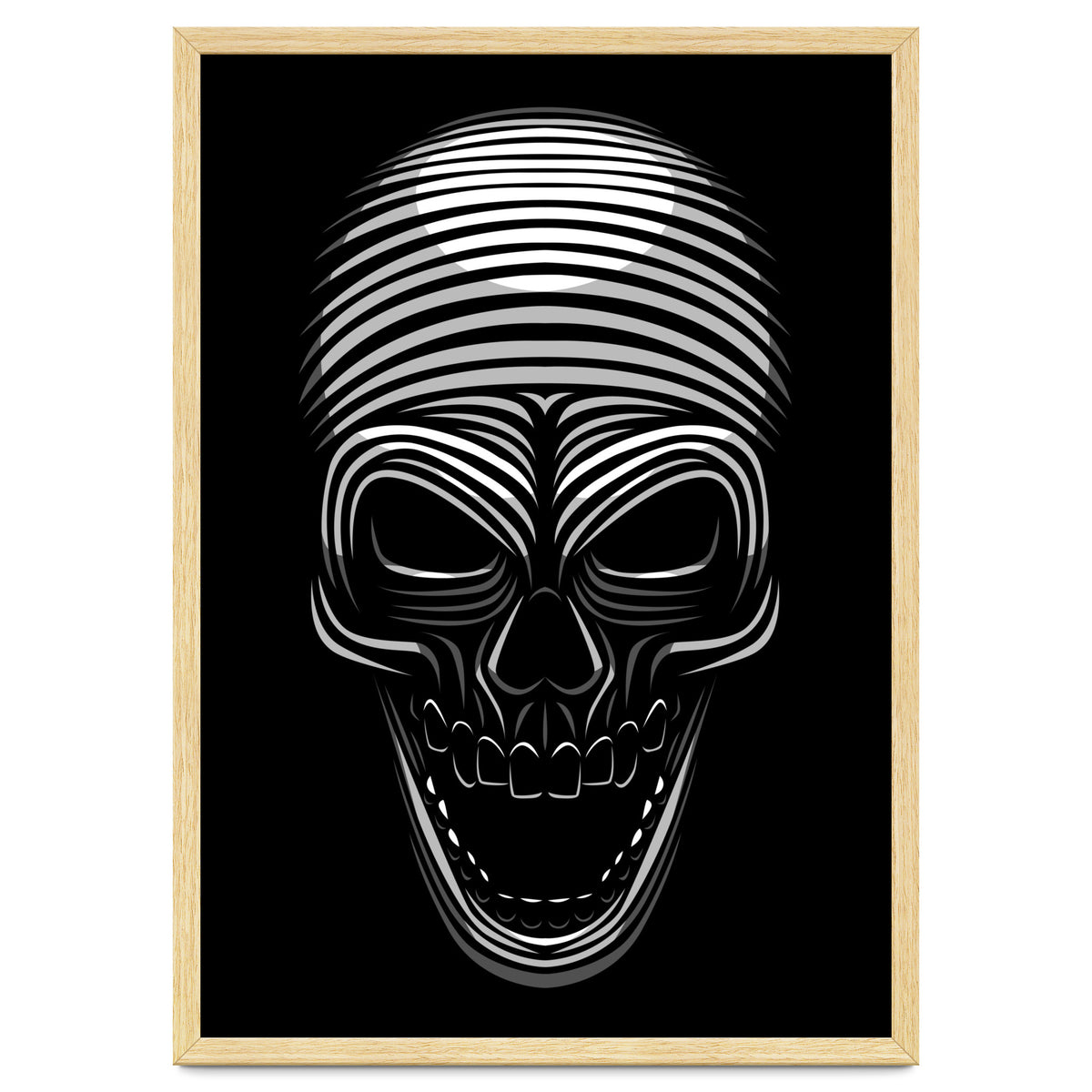 Lines Skull