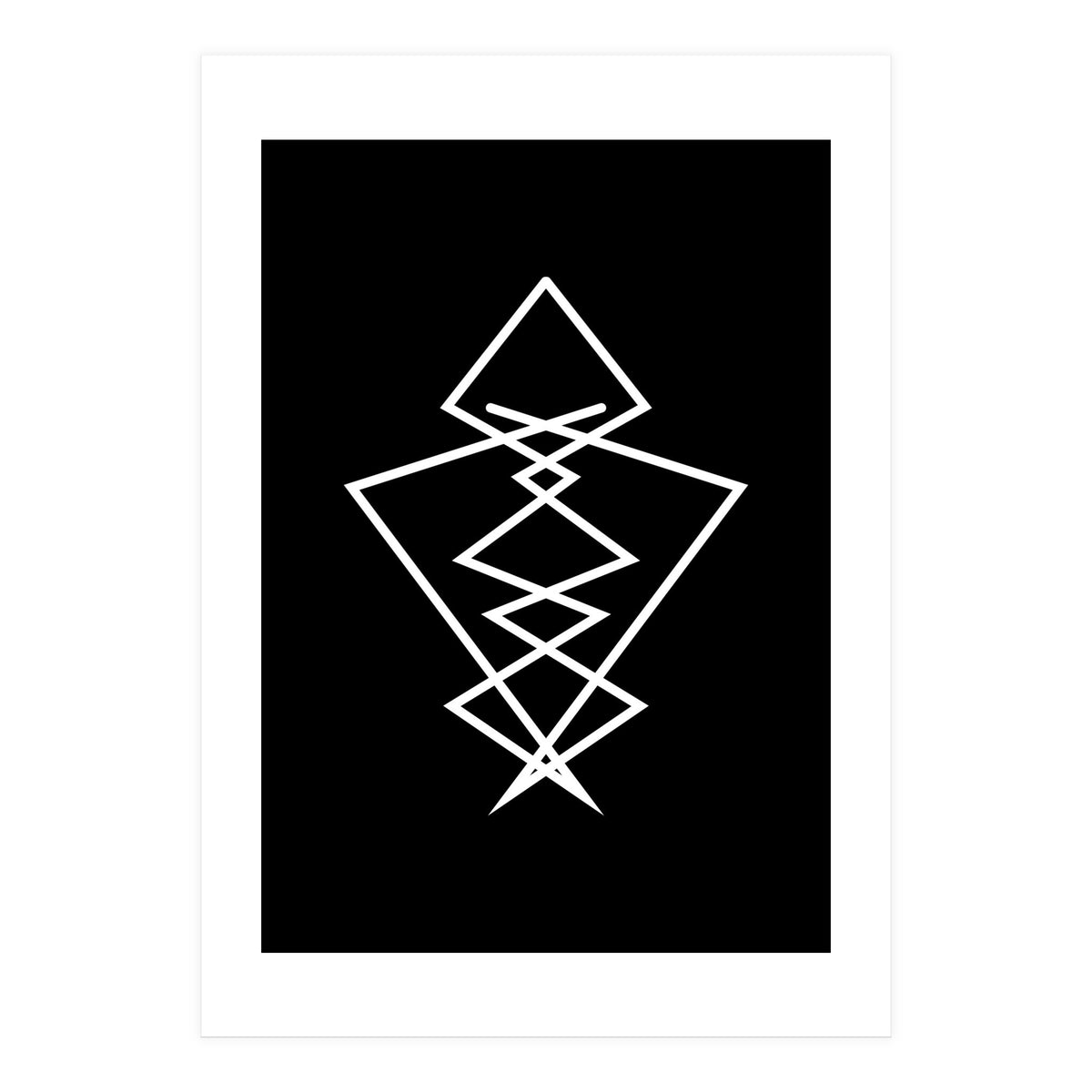 Triangulation_Black (Print Only)