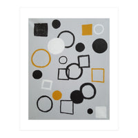 Squares And Circles 1 (Print Only)