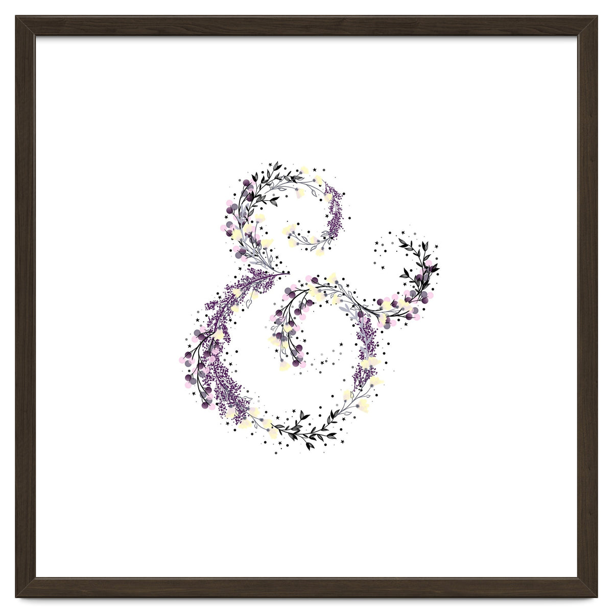 Floral Ampersand