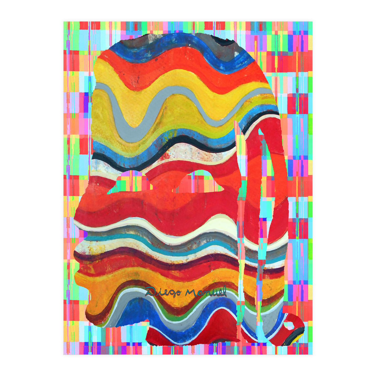 Abstracto Pop Nuevo B Nuevo 11 (Print Only)