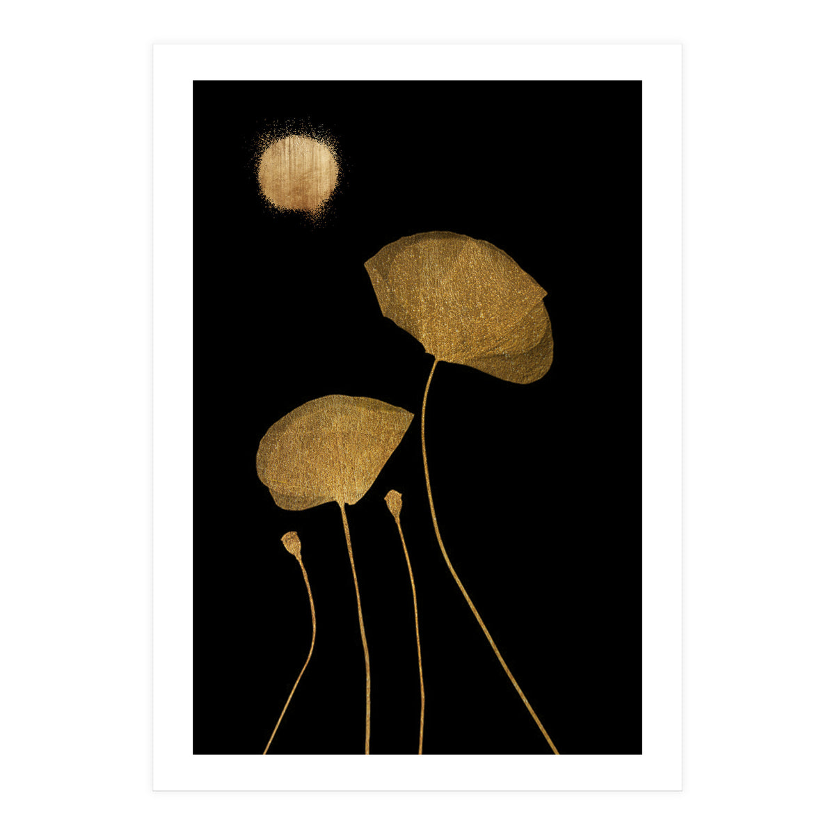 Moonshine Dancers Gold (Print Only)