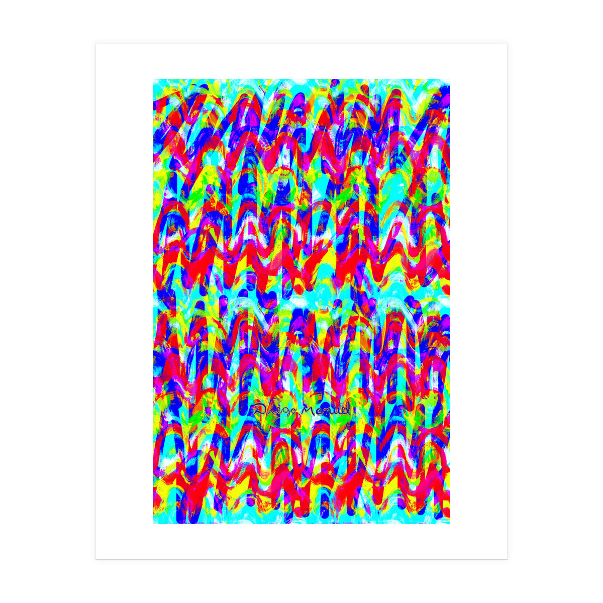 Pop Abstract A 80 (Print Only)