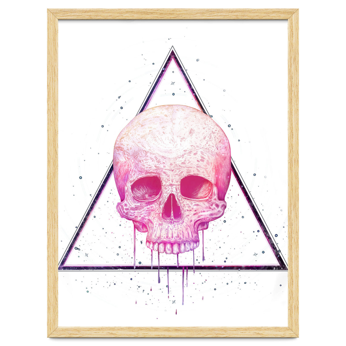 Skull In Triangle