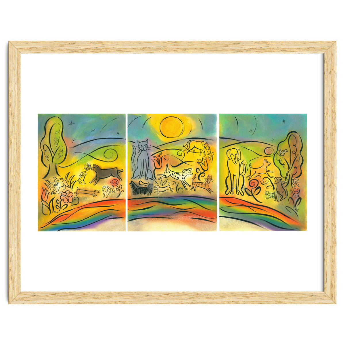 Rainbow Bridge Print