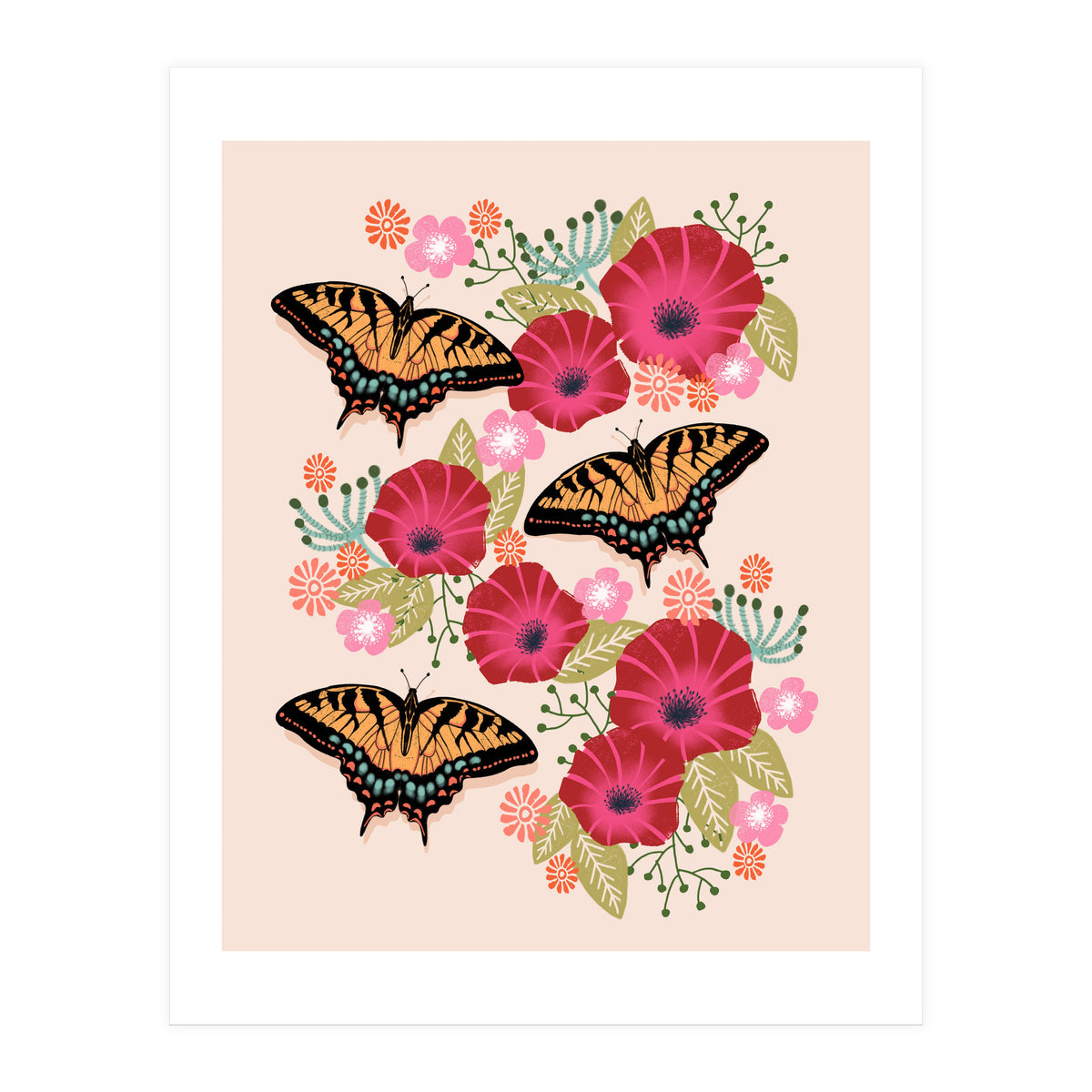 Swallowtail Butterfly (Print Only)