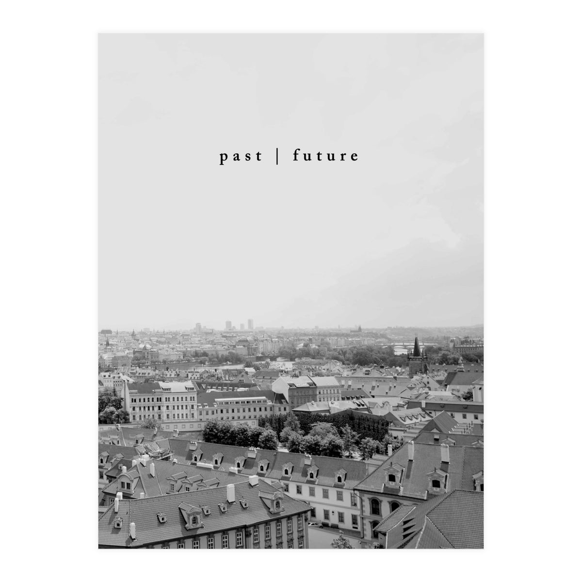 past future - Black and White Photography - (Print Only)