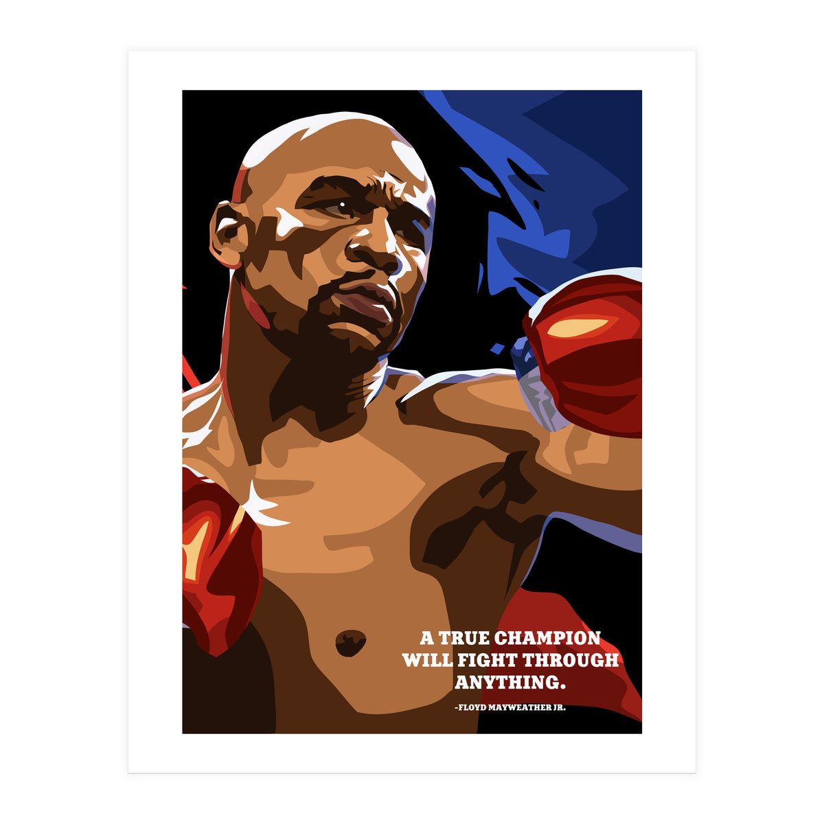 Floyd Mayweather Jr (Print Only)