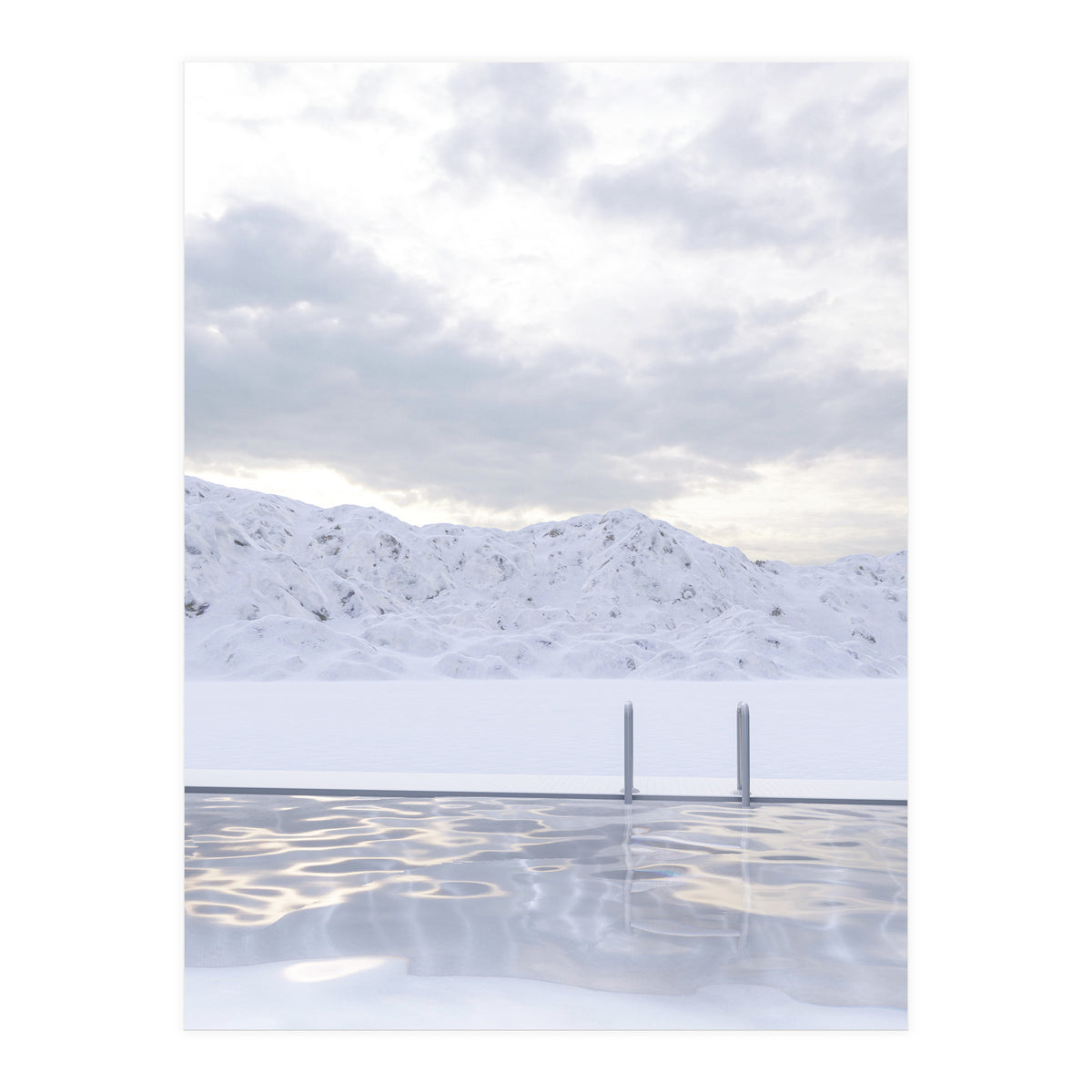 POOL SERIES-WHITE (Print Only)