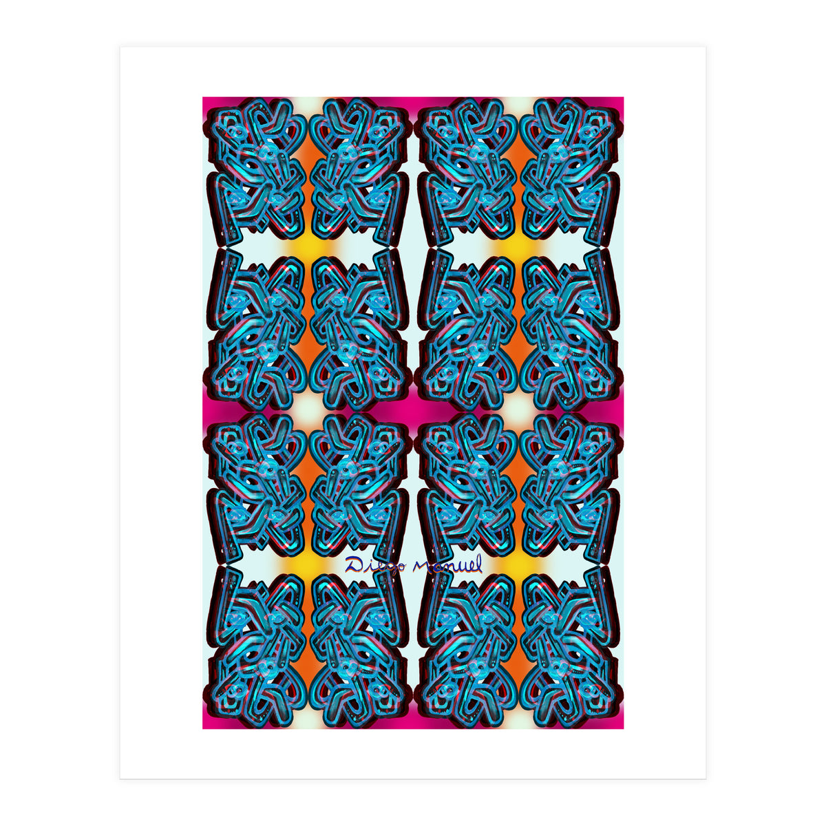 Formas Lenguas Y Ojos E (Print Only)